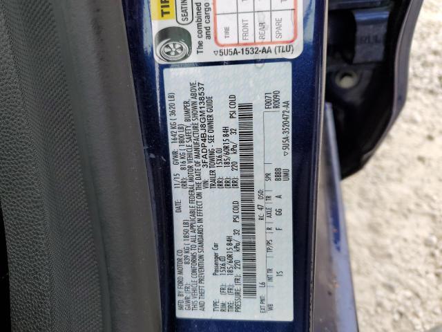Photo 10 from auction – 2016 FORD FIESTA SE with VIN 3FADP4BJ8GM138537