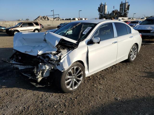 Photo 2 from auction – 2014 HONDA ACCORD SPO with VIN 1HGCR2F55EA140906