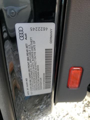 Photo 10 from auction – 2022 AUDI A6 PRESTIG with VIN WAUM2BF29NN022294
