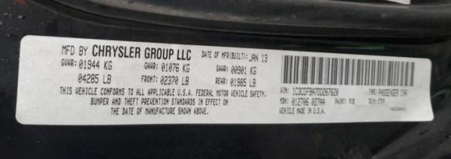 Photo 10 from auction – 2013 DODGE DART SXT with VIN 1C3CDFBA7DD267620