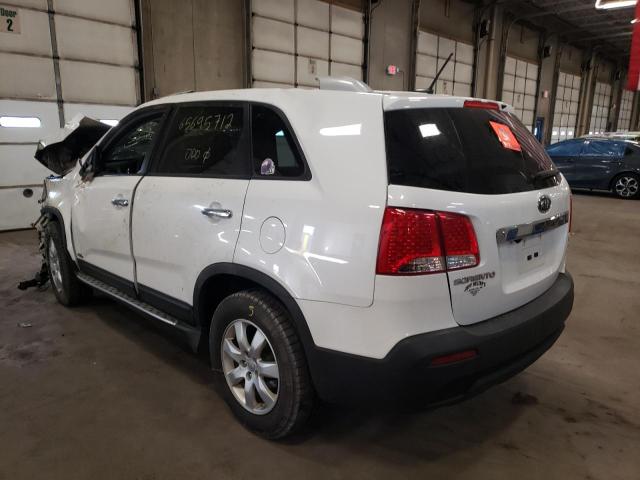 Photo 3 from auction – 2013 KIA SORENTO LX with VIN 5XYKTDA65DG369155