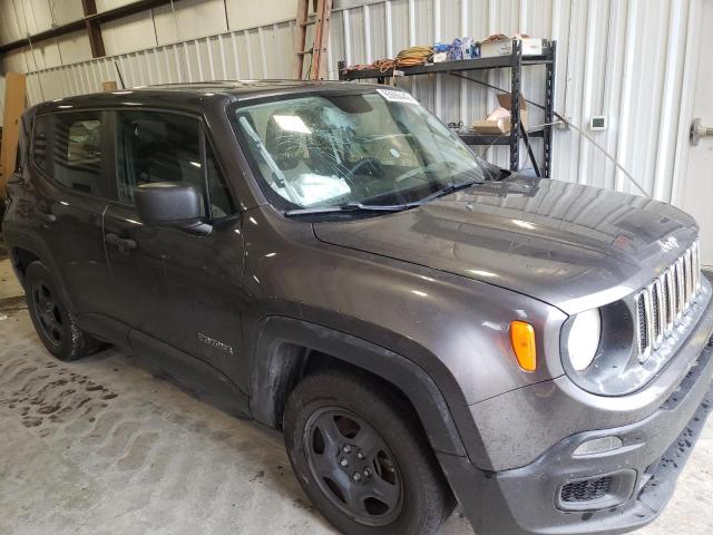 JEEP RENEGADE S 2017 with VIN ZACCJAAH0HPF42998 - Photo from auction