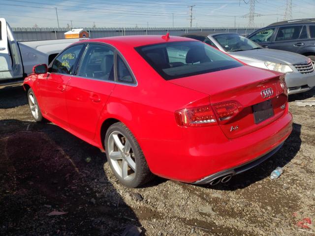 Photo 3 from auction – 2012 AUDI A4 PREMIUM with VIN WAUHFAFL2CN001275