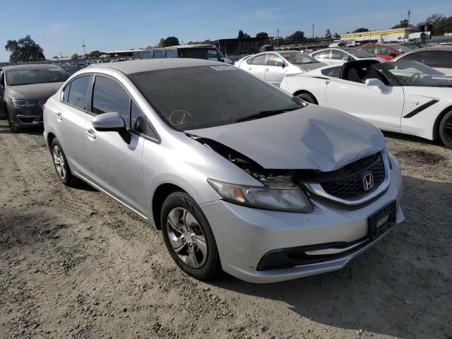 Photo 1 from auction – 2014 HONDA CIVIC LX with VIN 19XFB2F54EE220579