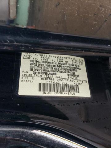 Photo 10 from auction – 2011 NISSAN VERSA S with VIN 3N1BC1CP2BL448960