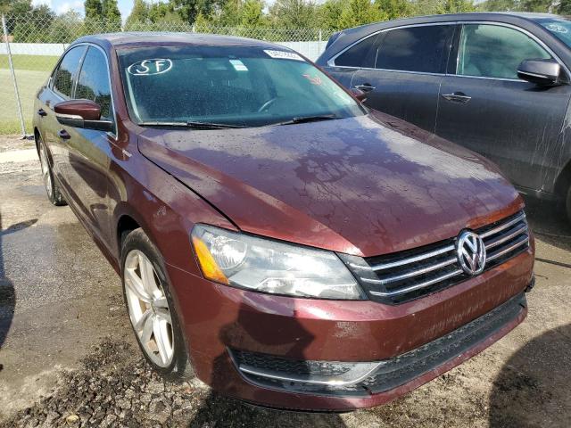 VOLKSWAGEN PASSAT SE 2014 with VIN 1VWBT7A37EC045859 - Photo from auction