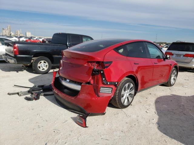Photo 4 from auction – 2021 TESLA MODEL Y with VIN 5YJYGDEE9MF104942