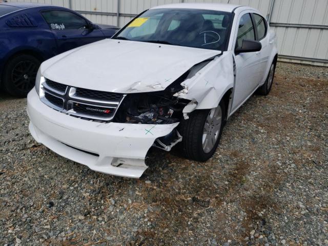 Photo 9 from auction – 2014 DODGE AVENGER SE with VIN 1C3CDZAB9EN160415