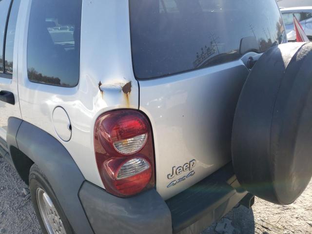 Photo 9 from auction – 2007 JEEP LIBERTY SP with VIN 1J4GL48K67W545155