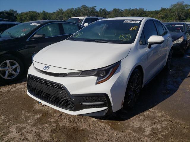 Photo 2 from auction – 2021 TOYOTA COROLLA SE with VIN 5YFS4MCE6MP071887