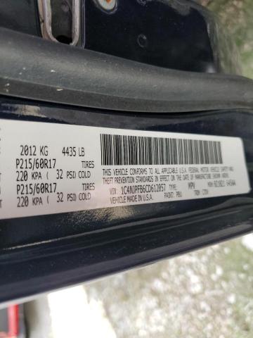 Photo 10 from auction – 2012 JEEP PATRIOT LA with VIN 1C4NJPFB6CD612057