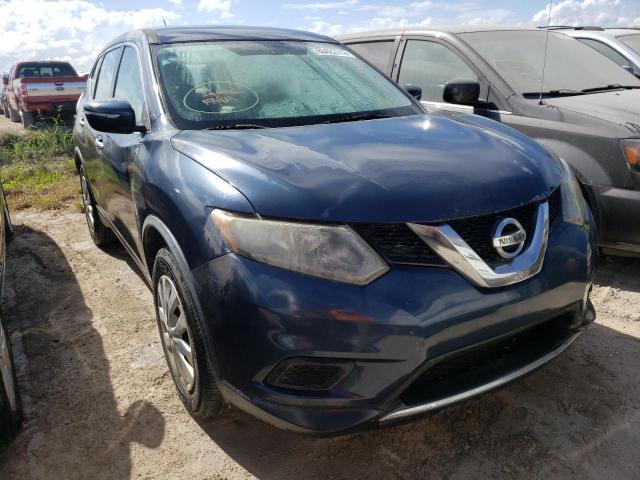 NISSAN ROGUE S 2015 with VIN KNMAT2MT7FP531109 - Photo from auction