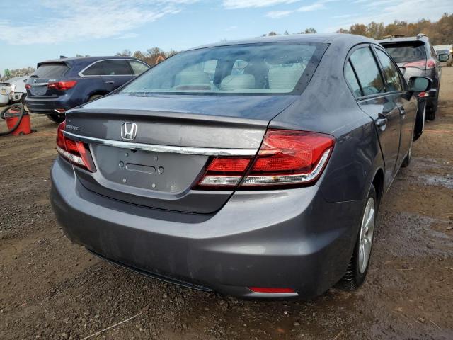 Photo 4 from auction – 2014 HONDA CIVIC LX with VIN 19XFB2F55EE228397