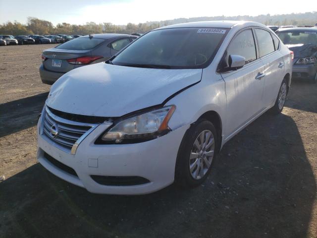 Photo 2 from auction – 2015 NISSAN SENTRA S with VIN 3N1AB7AP0FL696229