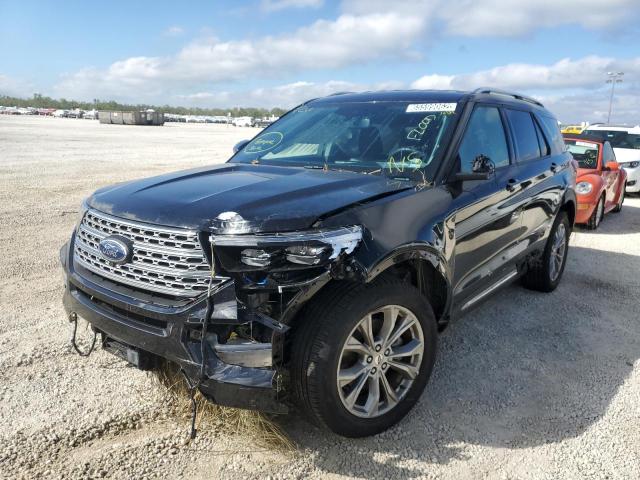 FORD EXPLORER L 2022 with VIN 1FMSK7FH4NGA55442 - Photo from auction