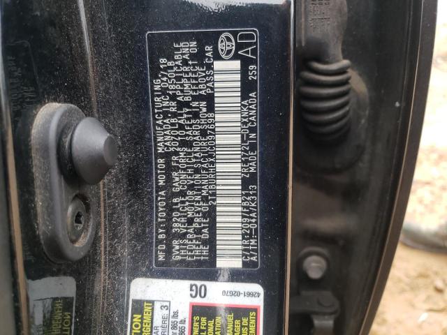 Photo 10 from auction – 2018 TOYOTA COROLLA L with VIN 2T1BURHEXJC097698