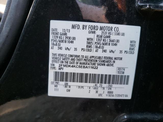 Photo 10 from auction – 2014 FORD EDGE LIMIT with VIN 2FMDK4KC5EBA11622
