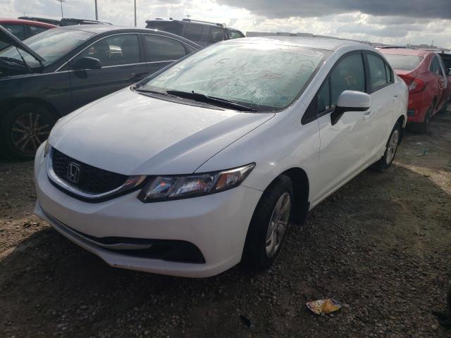 Photo 2 from auction – 2015 HONDA CIVIC LX with VIN 19XFB2F52FE045962