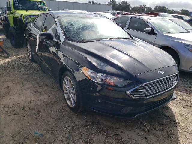 FORD FUSION SE 2017 with VIN 3FA6P0HD8HR240539 - Photo from auction