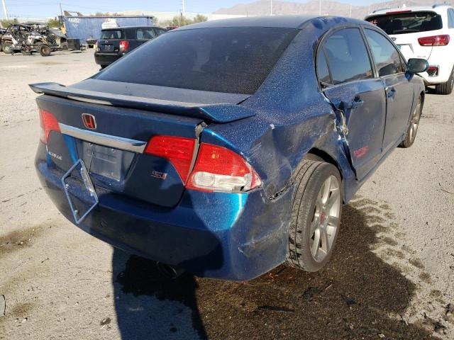 Photo 4 from auction – 2009 HONDA CIVIC SI with VIN 2HGFA55599H703096