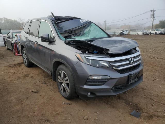 HONDA PILOT EXL 2016 with VIN 5FNYF6H50GB092291 - Photo from auction