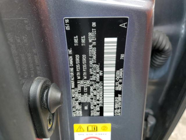 Photo 10 from auction – 2016 LEXUS RX 350 BAS with VIN 2T2BZMCA9GC036131