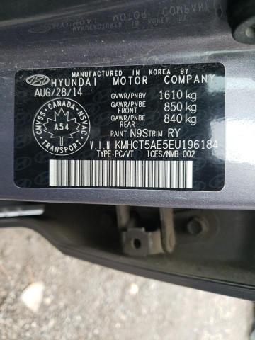 Photo 10 from auction – 2014 HYUNDAI ACCENT GLS with VIN KMHCT5AE5EU196184