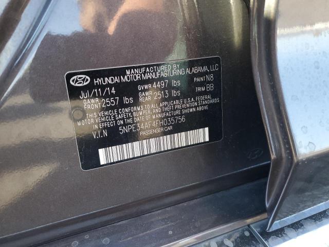 Photo 10 from auction – 2015 HYUNDAI SONATA SPO with VIN 5NPE34AF4FH035756