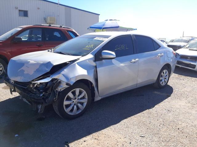 TOYOTA COROLLA L 2015 with VIN 2T1BURHE8FC427314 - Photo from auction