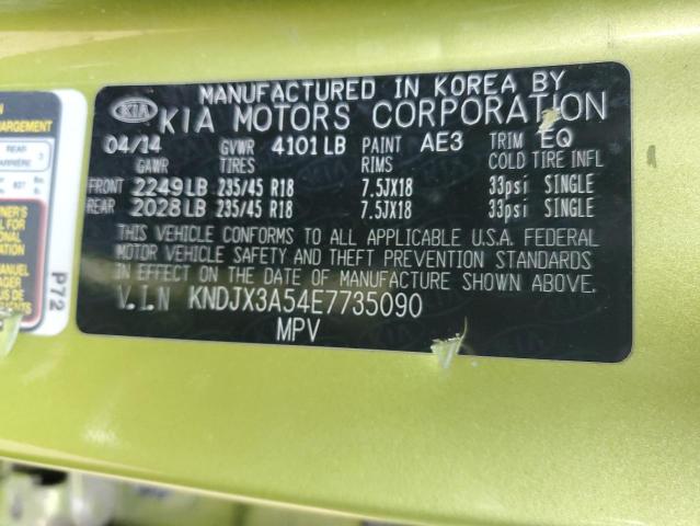Photo 10 from auction – 2014 KIA SOUL ! with VIN KNDJX3A54E7735090