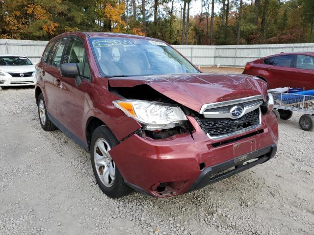 SUBARU FORESTER 2 2015 with VIN JF2SJAAC2FH840457 - Photo from auction