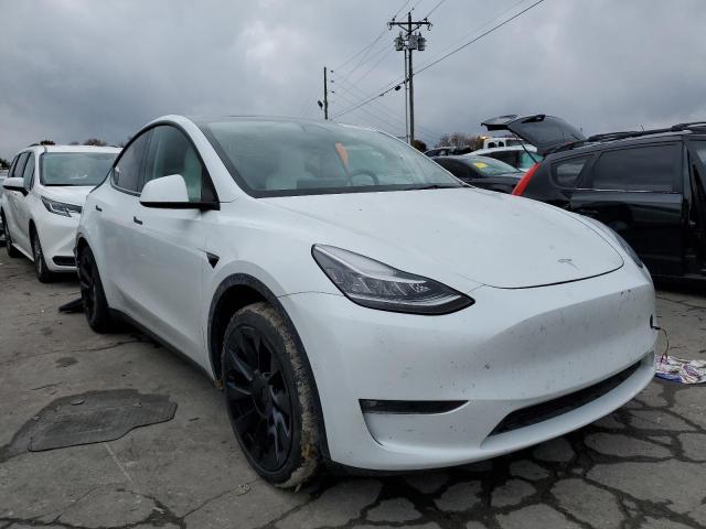 TESLA MODEL Y 2021 with VIN 5YJYGDEE2MF144425 - Photo from auction