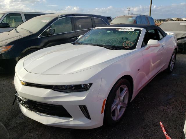 Photo 2 from auction – 2018 CHEVROLET CAMARO LT with VIN 1G1FB3DX4J0165802