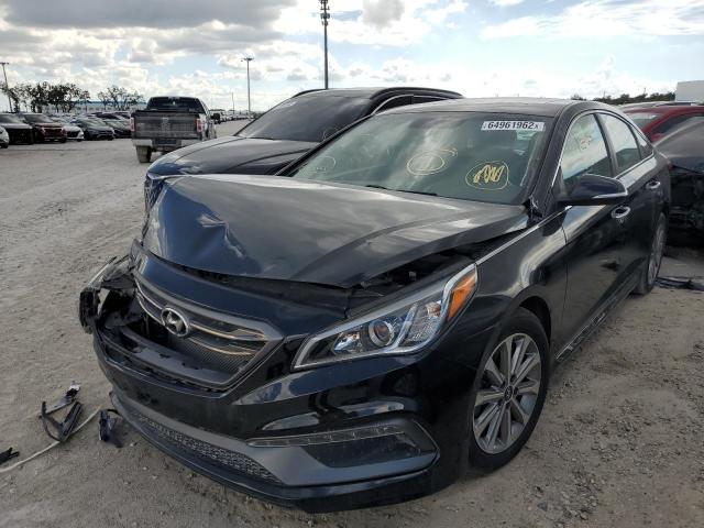 Photo 2 from auction – 2016 HYUNDAI SONATA SPO with VIN 5NPE34AF1GH332064