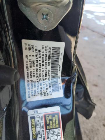 Photo 10 from auction – 2010 HONDA INSIGHT EX with VIN JHMZE2H77AS031031