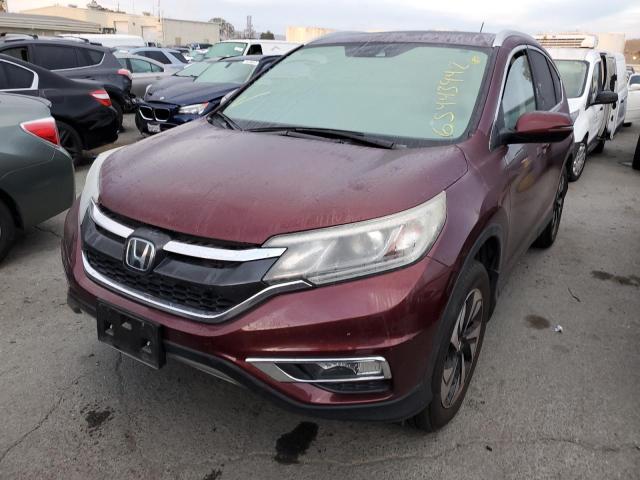 Photo 2 from auction – 2016 HONDA CR-V TOURI with VIN 5J6RM4H99GL015296