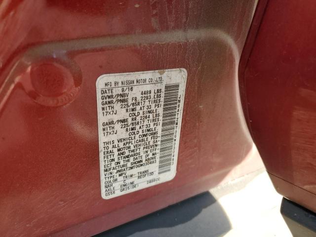 Photo 10 from auction – 2016 NISSAN ROGUE S with VIN JN8AT2MT0GW030493