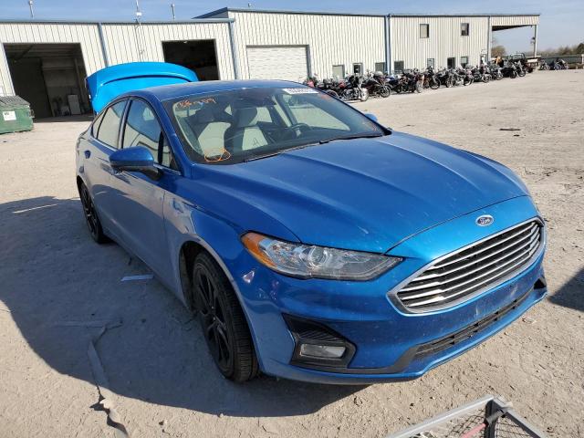 FORD FUSION SE 2020 with VIN 3FA6P0HD5LR188909 - Photo from auction