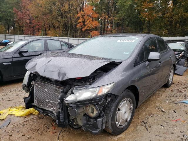 Photo 2 from auction – 2013 HONDA CIVIC HF with VIN 2HGFB2F64DH531734