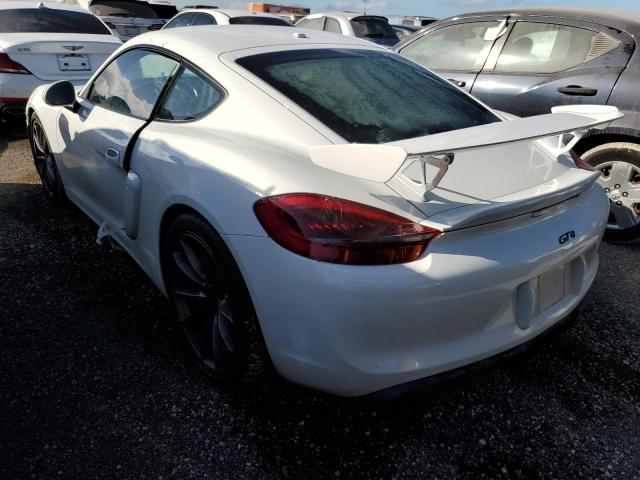 Photo 3 from auction – 2016 PORSCHE CAYMAN GT4 with VIN WP0AC2A89GK197454