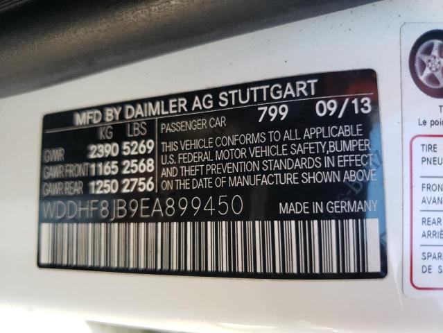 Photo 10 from auction – 2014 MERCEDES-BENZ E 350 4MAT with VIN WDDHF8JB9EA899450