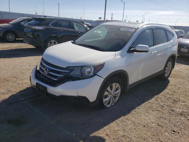 Photo 2 from auction – 2014 HONDA CR-V EXL with VIN 5J6RM4H77EL087187
