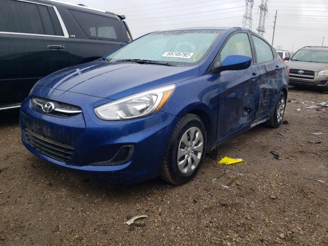 Photo 2 from auction – 2016 HYUNDAI ACCENT SE with VIN KMHCT4AE1GU116103