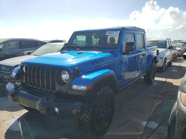 Photo 2 from auction – 2022 JEEP GLADIATOR with VIN 1C6HJTAG7NL145563