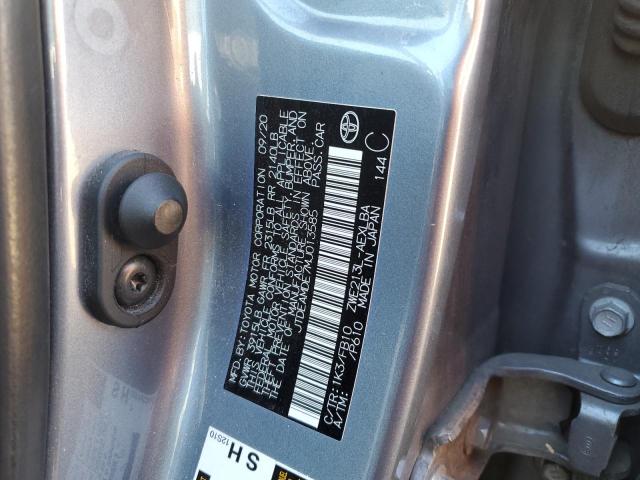Photo 10 from auction – 2021 TOYOTA COROLLA LE with VIN JTDEAMDE7MJ013585