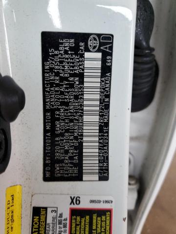 Photo 10 from auction – 2015 TOYOTA COROLLA L with VIN 2T1BURHE7FC363153