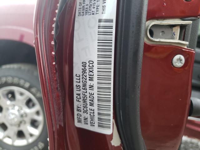 Photo 10 from auction – 2022 RAM 2500 LARAM with VIN 3C6UR5FL6NG229640