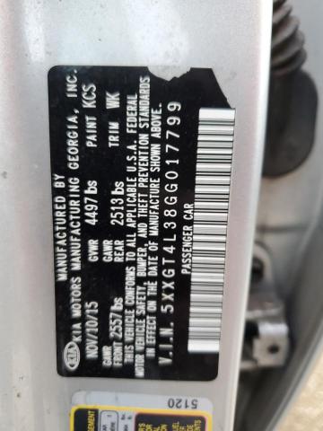 Photo 10 from auction – 2016 KIA OPTIMA LX with VIN 5XXGT4L38GG017799
