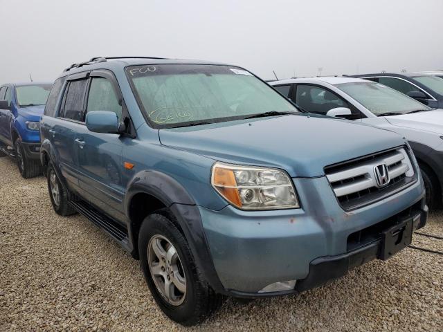 HONDA PILOT EX 2006 with VIN 5FNYF18596B022404 - Photo from auction