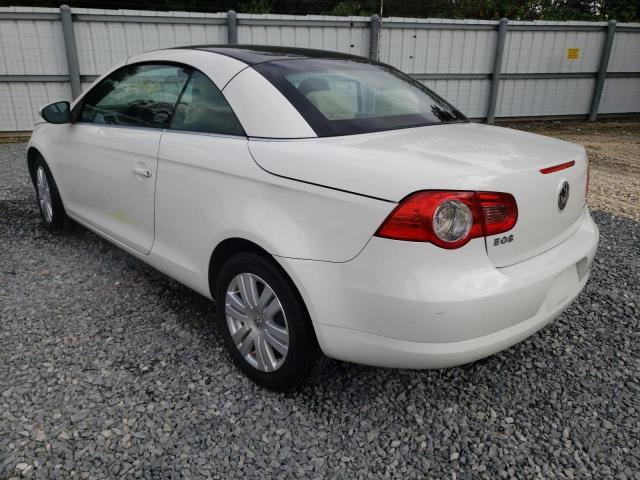 Photo 3 from auction – 2009 VOLKSWAGEN EOS TURBO with VIN WVWBA71F09V004177